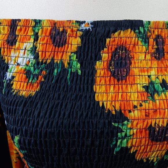 NWOT Mini Off-the-Shoulder Dress Attached Sleeves Size XL - Picture 3 of 3